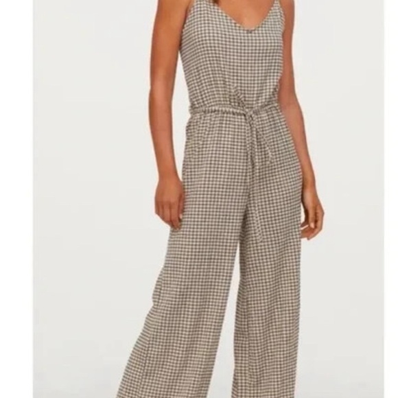 H&M Pants - Checkered Women's Jumpsuit NWT